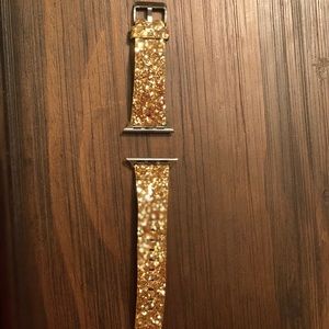 Gold glitter Apple Watch band 38mm